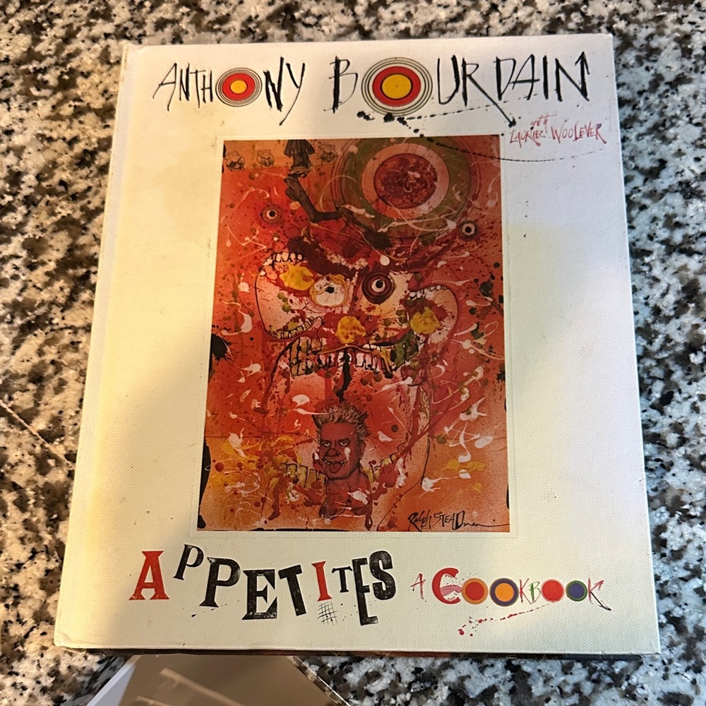 Appetites: A Cookbook by Anthony Bourdain - Multicolor Art Cover